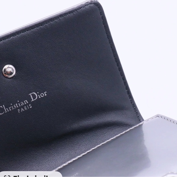 Christian Dior Silver Designer Wallet - Picture 6 of 7